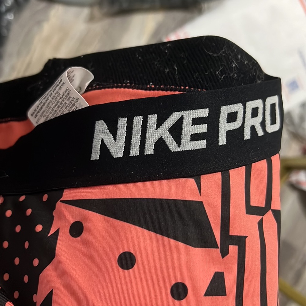 0048 Nike Pro Patchwork Compression Womens Traini… - image 6